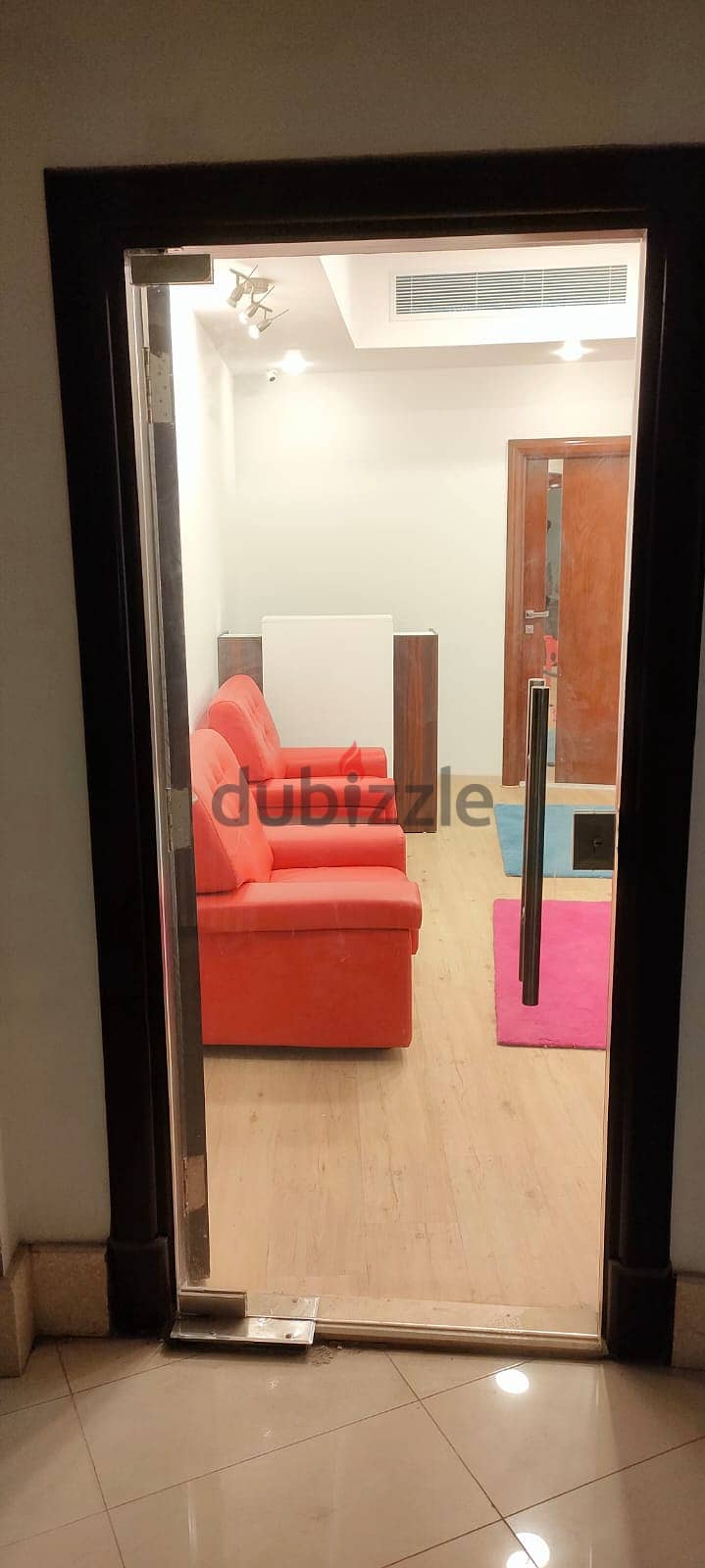 Clinic for rent fully finished + AC and furnished, on main street in heart of Sheikh Zayed 3