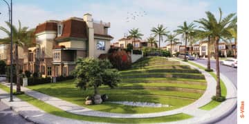 Own your S Villa  in Sarai Mostakbal City New Cairo Compound 295. M with the lowest down payment and installments 0