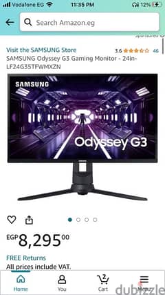 Samsung  odyssey  g3 165hz