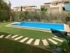 For Rent Furnished Villa With Swimming Pool in Compound CFC 0