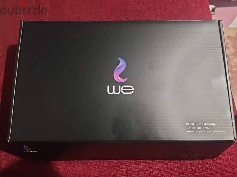 راوتر وي الجديد سوبر فيكتور router we VDSL ZTE H188A v6 1