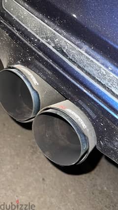 BMW 320i full exhaust with valve muffler