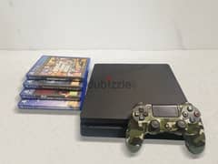 PS4 500GB | Controller | 4 Games
