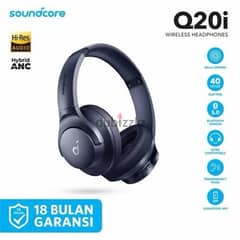 Bluetooth over Ear speaker Soundcore Q20i by Anker