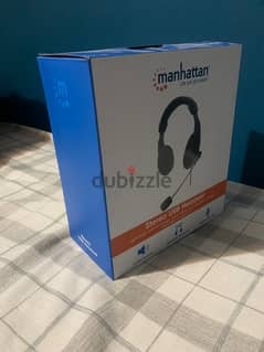 Manhattan Stereo USB Headset with microphone