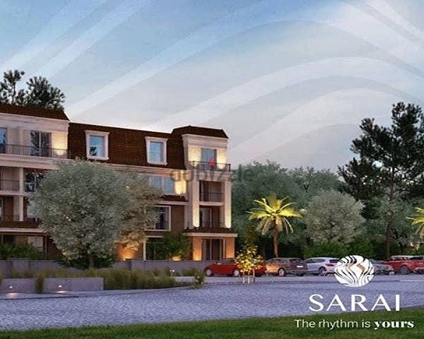 شقة 156 متر للبيع بمقدم 10% في كمبوند سراى في مستقبل سيتي Sarai Mostakbal City 8