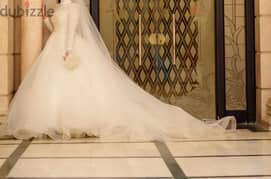 simple wedding dress  - فستان فرح