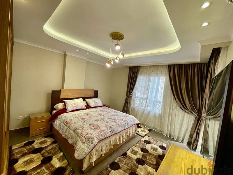 Ultra super luxury apartment for rent furnished in Shehab Street 12