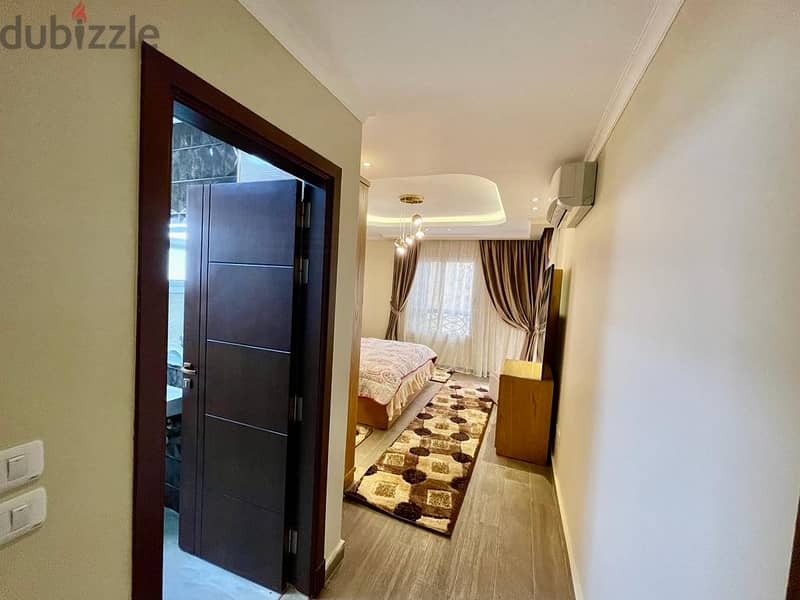 Ultra super luxury apartment for rent furnished in Shehab Street 15