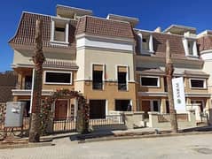 Villa for sale in installments over 8 years in Sarai Compound in front of Madinaty and minutes from the AUC