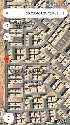 للبيع ارض مول  1115م ع الشارع الرئيسي للاسكان المخابرات مدينة بدر