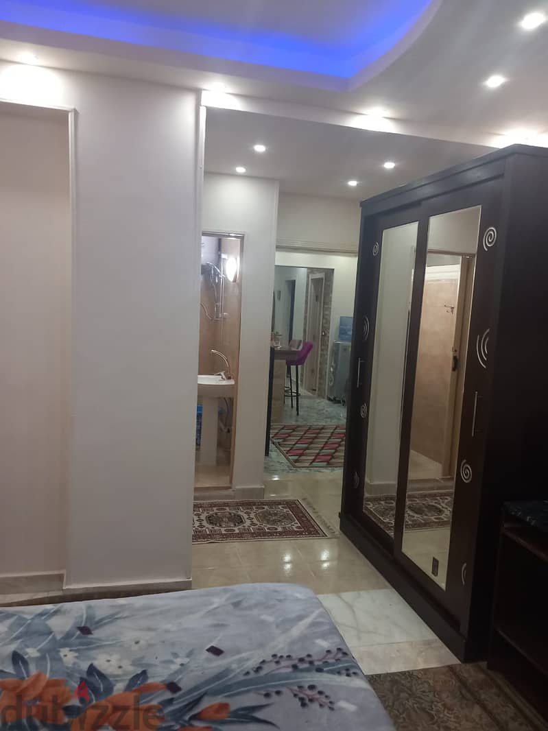 duplex 300m fully finished with private gardening entrance for sale in el Banafseg villas new cairo 1