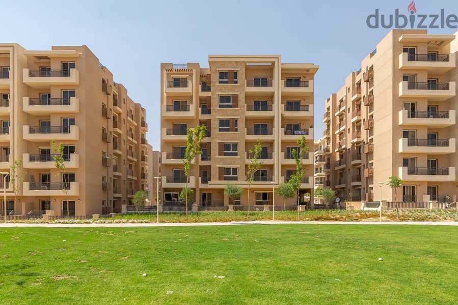 Apartment with private garden in Taj City Compound, prime location, with 10% down payment over 8 years, area 164 sqm + garden 202 sqm 1
