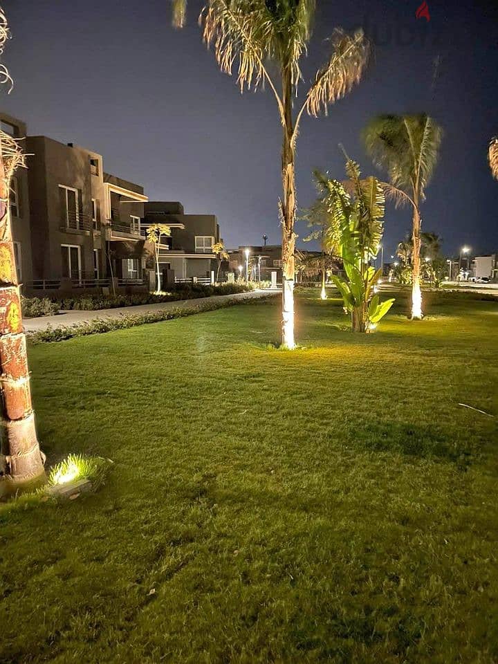 Distinctive 130-meter apartment for sale, fully finished, with a private garden in Sheikh Zayed 3