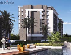 3-bedroom apartment built with a 20% discount in front of Expo City, view on Water Feature and Landscape, in installments