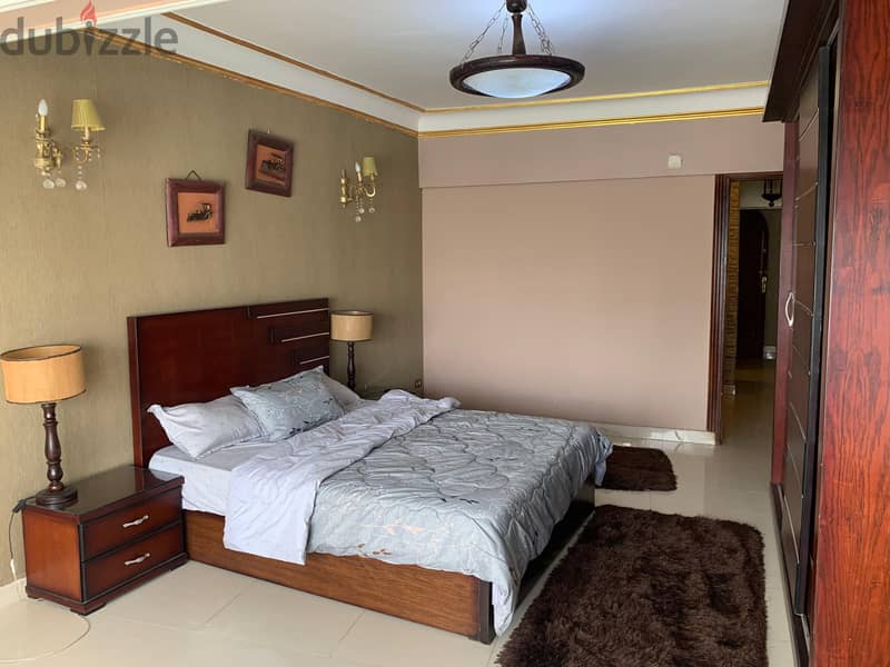 Furnished apartment for rent on the Nile in Manial 8