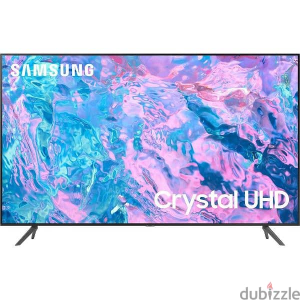 شاشة سامسونج كريستال 50 بوصة سمارت 4K برسيفر داخلي CU7000 3