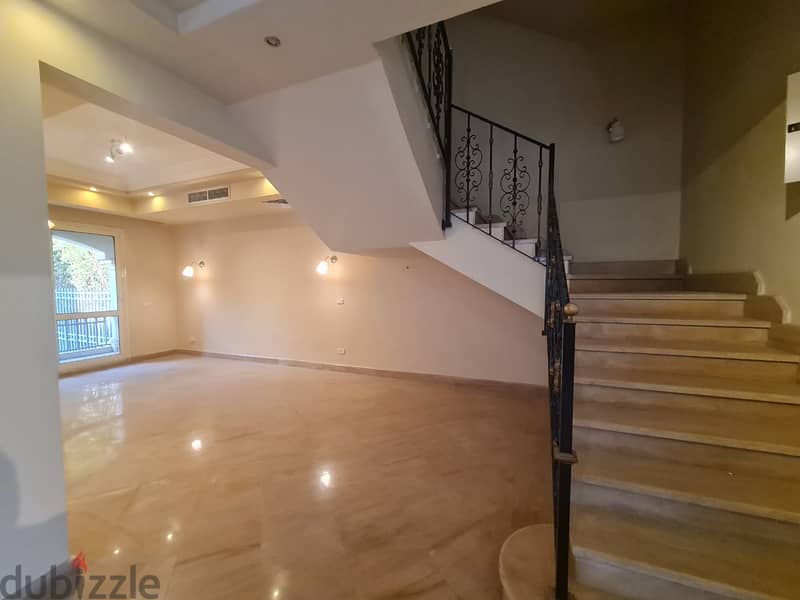 Twin House for sale - ready to move - patio 2 - fully finished- new cairo 3