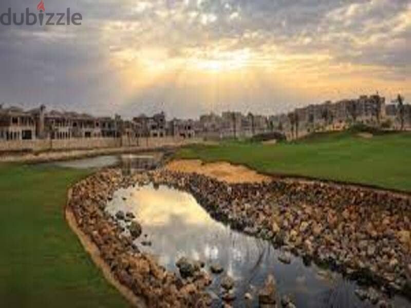 newgiza - kingsrange -  2nd row golf  Twinhouse for sale  Land : 444 m 6