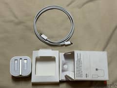 iphone original 20w adapter and cable