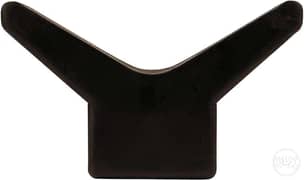 3" V-Style Bow Stop - Black Rubber 0