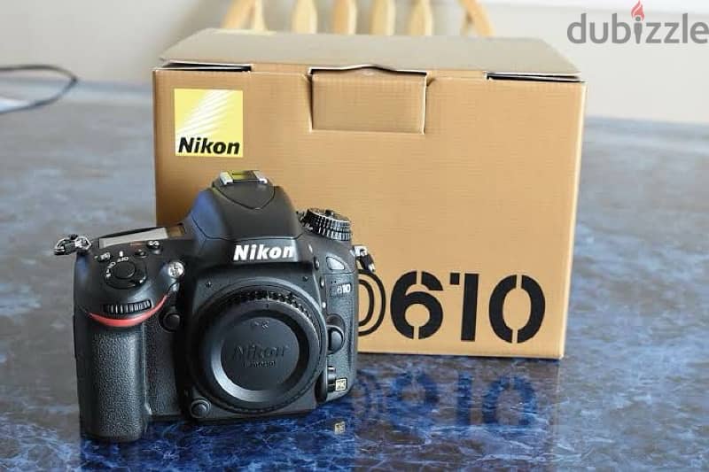 Nikon d610 like new with all thing box 0