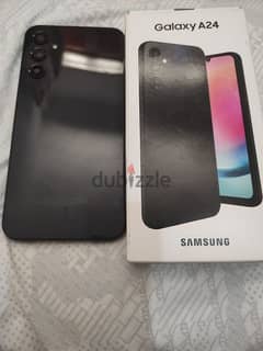 Samsung a24 Black 128/8 زيرووو