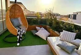 I villa Roof 210m For Sale in Mounatin View 6 Otober Prime location 10% D. P 0