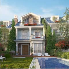 I VILLA GARDENS 190M WITH GARDEN  For Resale In Aliva Mountain View Mostakbal City