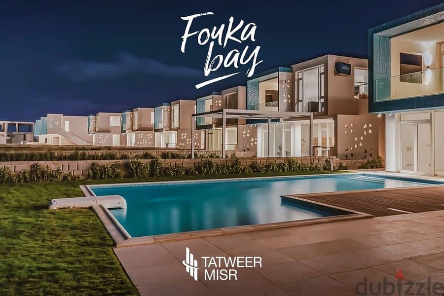 villa for sale lagoon view fully finished in fouka bay north coast ras el hekma by tatweer masr 1