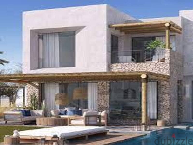 Standalone 215M for sale In LYV ras el Hekma Village fully finished  قرية ليف رأس الحكمة 2