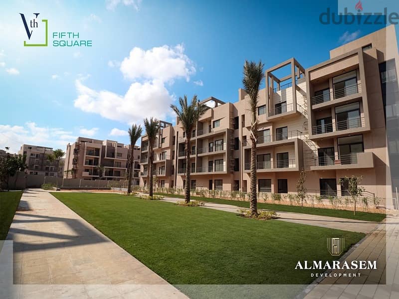 Penthouse 178m For sale in Fifth Square Almarasem Fully finished with kitchen and AC's  المراسم 5