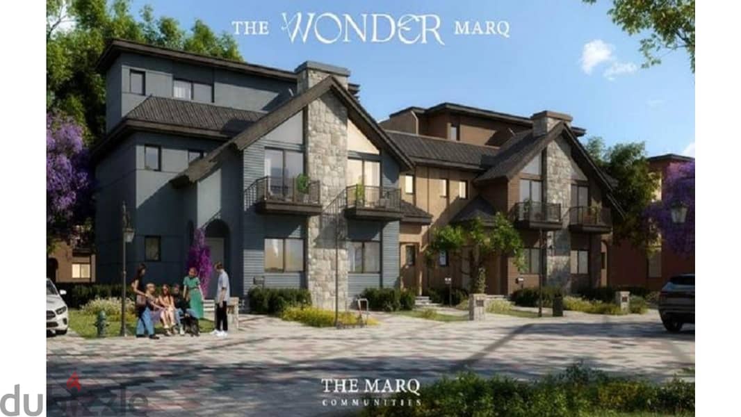 تاون هاوس 210متر للبيع في كمبوند ذا وندر مارك مدينة المستقبل استلام ٢٠٢٧ The Wonder Marq 6