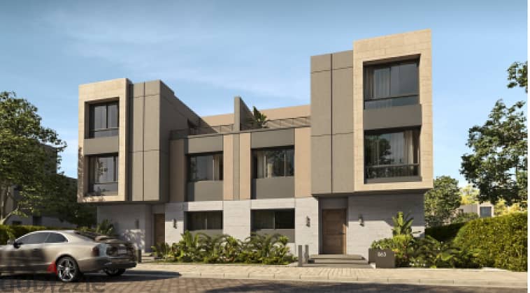 Twin house at the Valles hassan Allam 8 years instalments 0