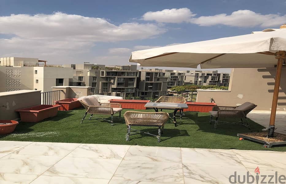 For Rent Studio With Roof In Eastown - New Cairo 4