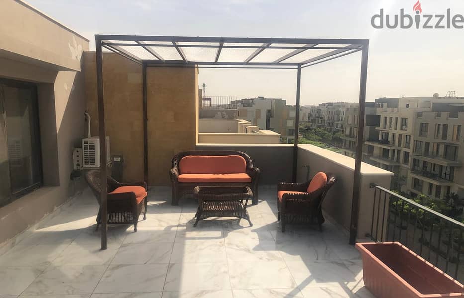 For Rent Studio With Roof In Eastown - New Cairo 6
