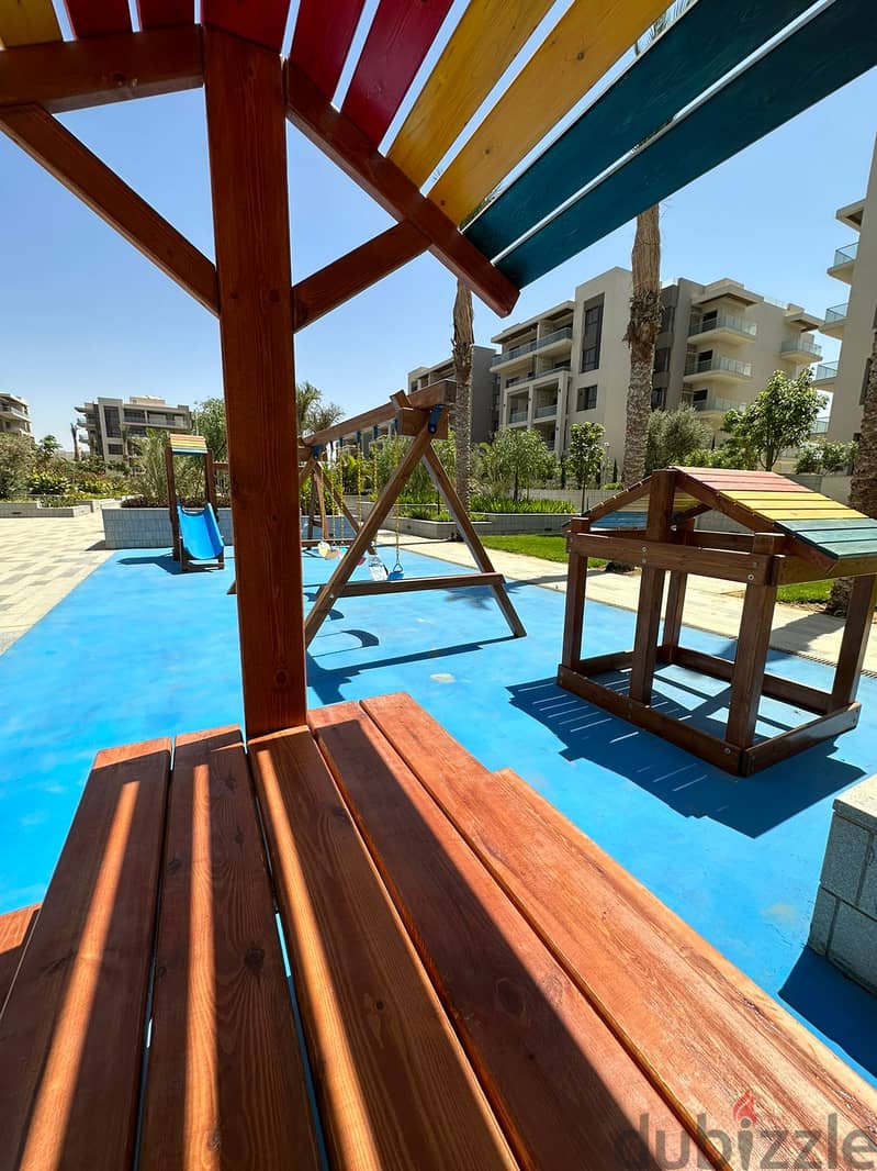 Apartment with garden for sale, fully finished, with immediate receipt, in The Address East, Fifth Settlement | In installments 1
