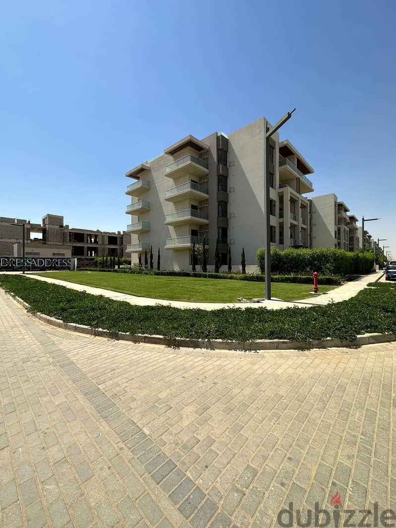 Apartment with garden for sale, fully finished, with immediate receipt, in The Address East, Fifth Settlement | In installments 6