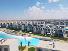 Fully Finished Lagoon View Townhouse for Sale with Down Payment and Installments in Fouka Bay Ras el Hekma 0