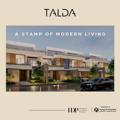 شقه غرفتين 143 متر للبيع بمقدم 10% فى كمبوند تالدا بالمستقبل سيتى TALDA MOSTAKBAL CITY