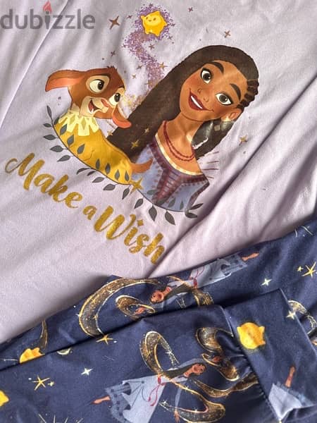 original Disney Wish pyjamas for girls بيجامة دزني 2