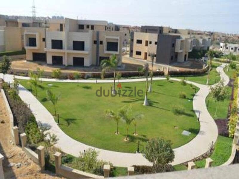 Prime location in October Dara Gardens Sabbour  Middle Townhouse for Sale  Built area 282 m 4