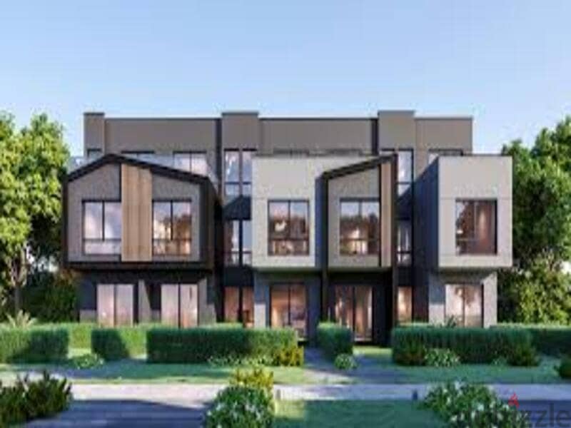 Prime location in October Dara Gardens Sabbour  Middle Townhouse for Sale  Built area 282 m 9