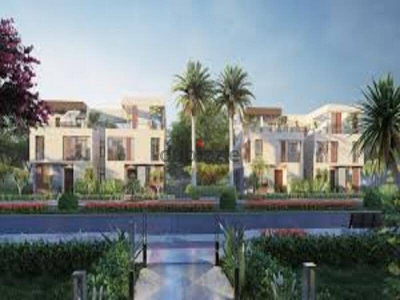 Prime location in October Dara Gardens Sabbour  Middle Townhouse for Sale  Built area 282 m 12