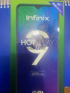 للبيع تلفونInfinix HOT 9 Play///64GB