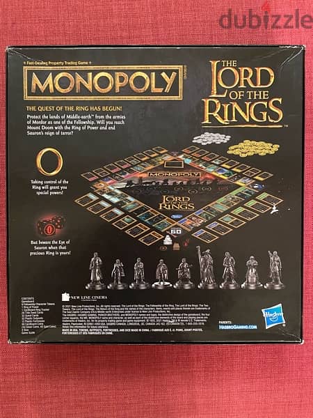 monopoly - lord of the rings 0