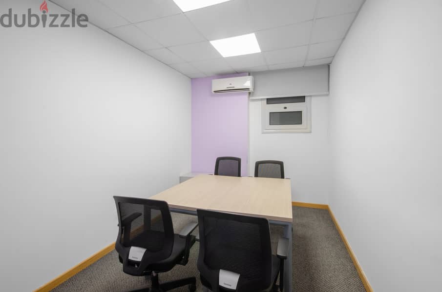 Private office space for 3 persons in Kamarayet Roushdy 7