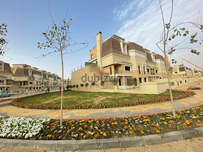 For sale, s_villa, in the heart of the Fifth Settlement, next to Madinaty, in installments in Sarai Compound, with a 10% down payment 3