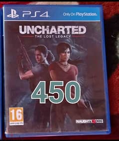 Uncharted lost legacy CD  عربي