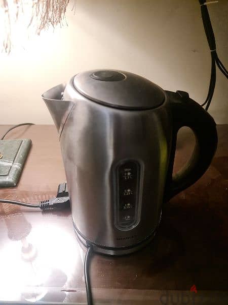 Sonai Plus Kettle ,Neon blue lights ,1.7L -2200 watt ,SH-3740 0